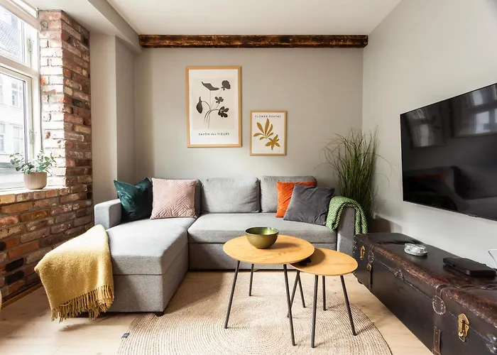 Designer In Old Apartman Bergen